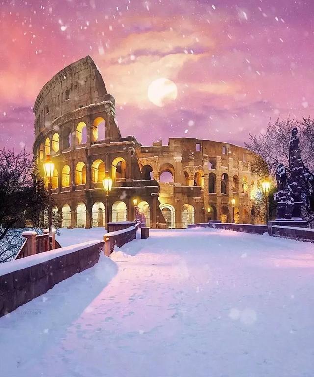 Colisée Fantastique Peinture par Numéros