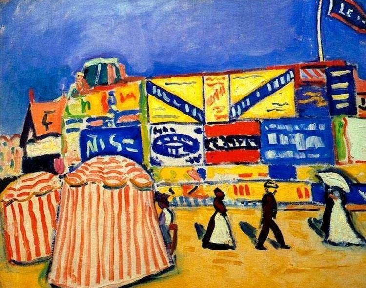 Conteneurs Art Abstrait Peinture par Numéros