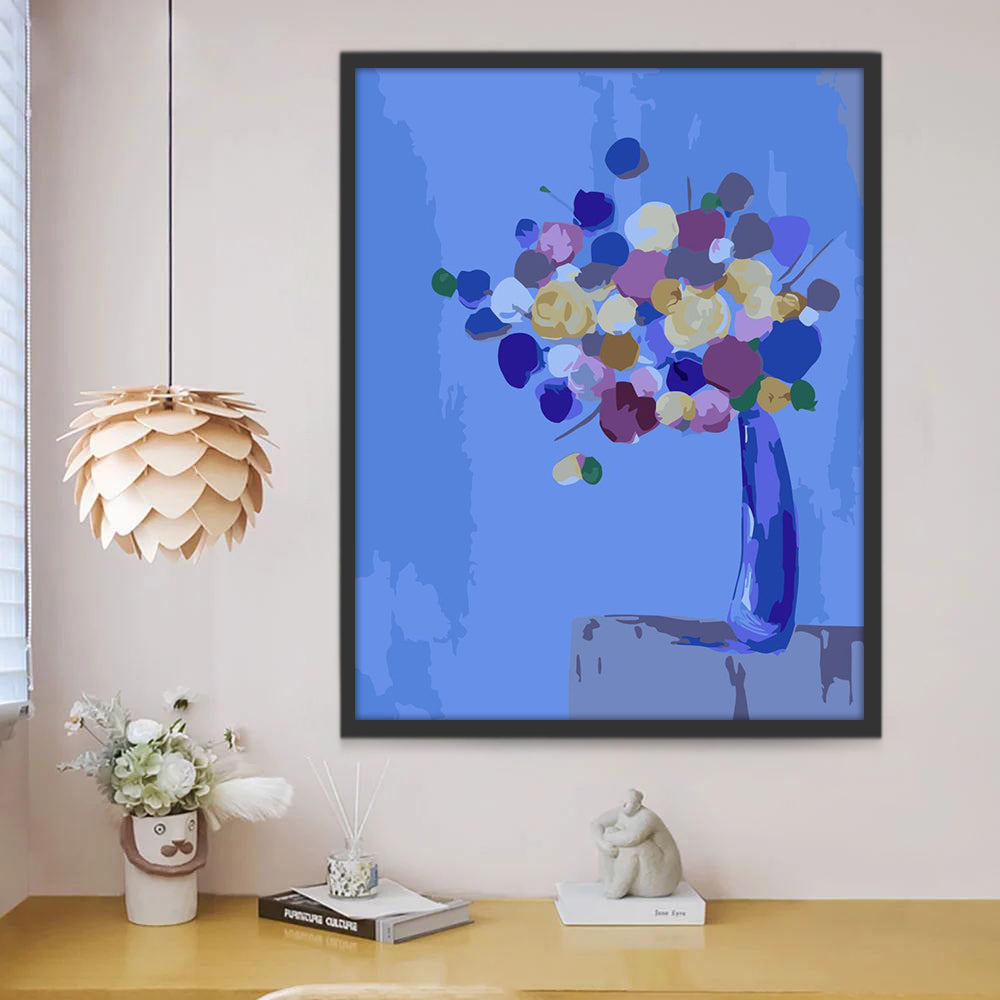 Coquelicots Dessinés Peinture par Numéros