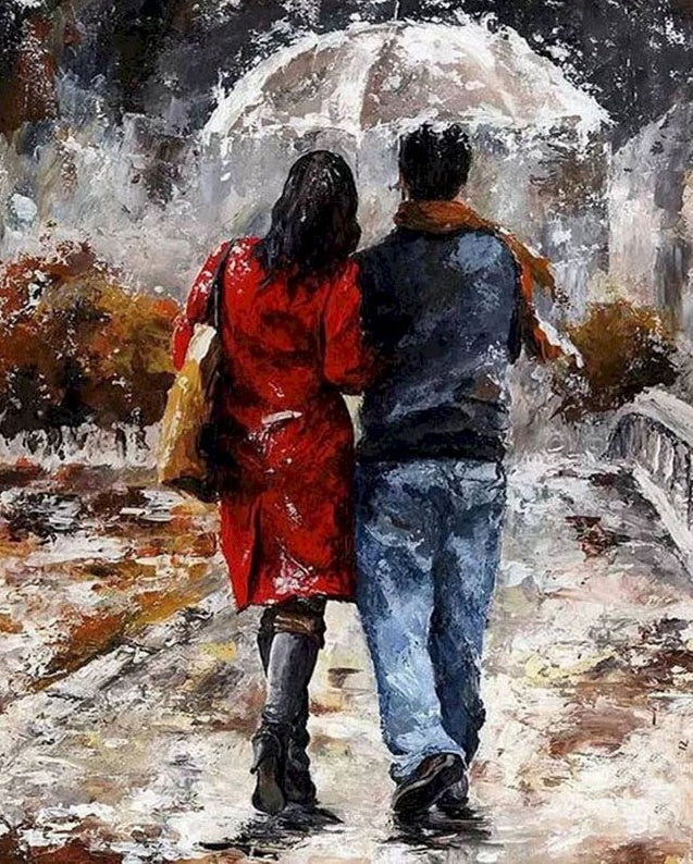 Couple Peinture par Numéros