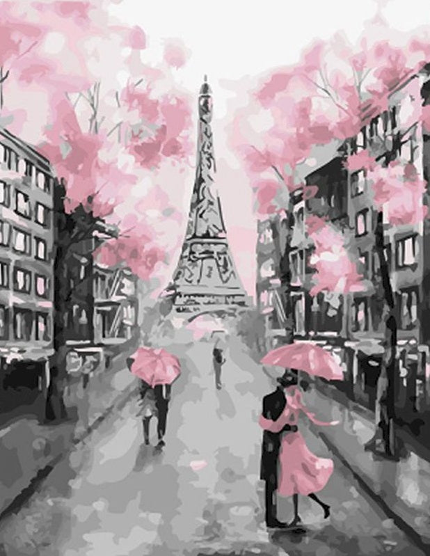 Couple Romantique Peinture par Numéros