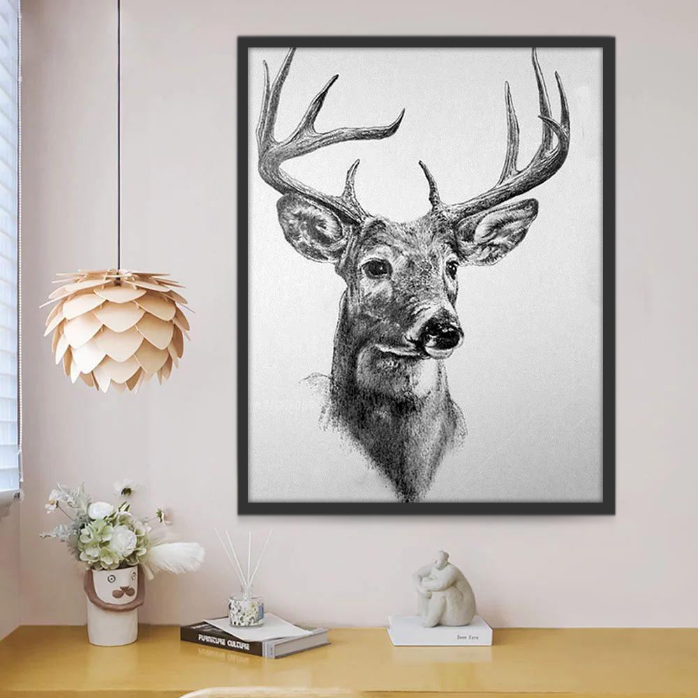 Croquis d'un Cerf Peinture par Numéros