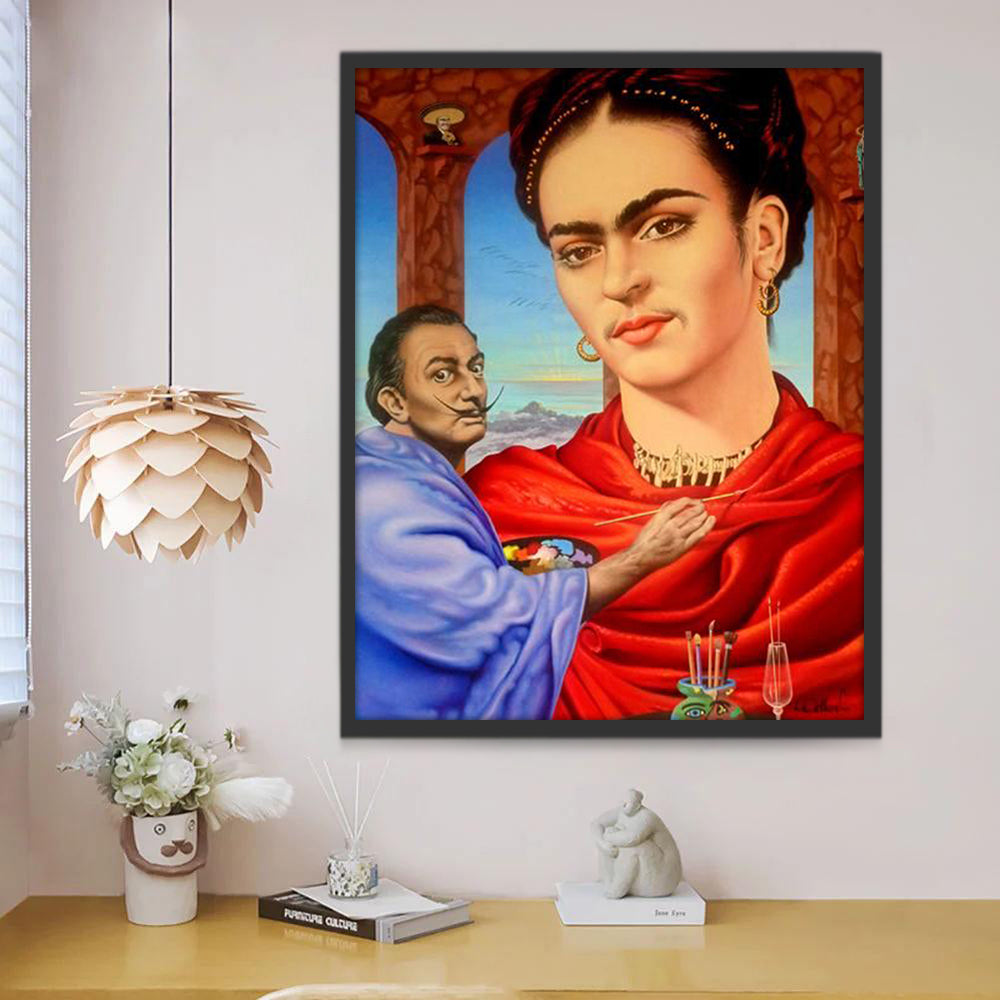 Dalí et Frida Peinture par Numéros