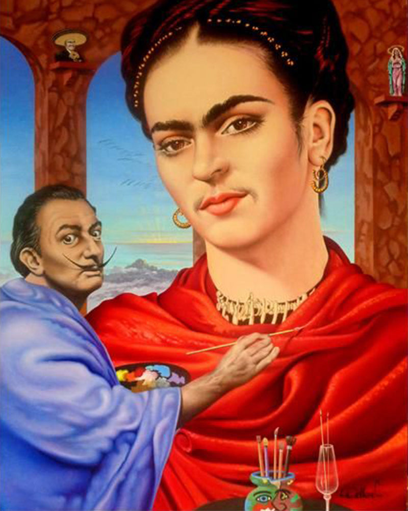 Dalí et Frida Peinture par Numéros