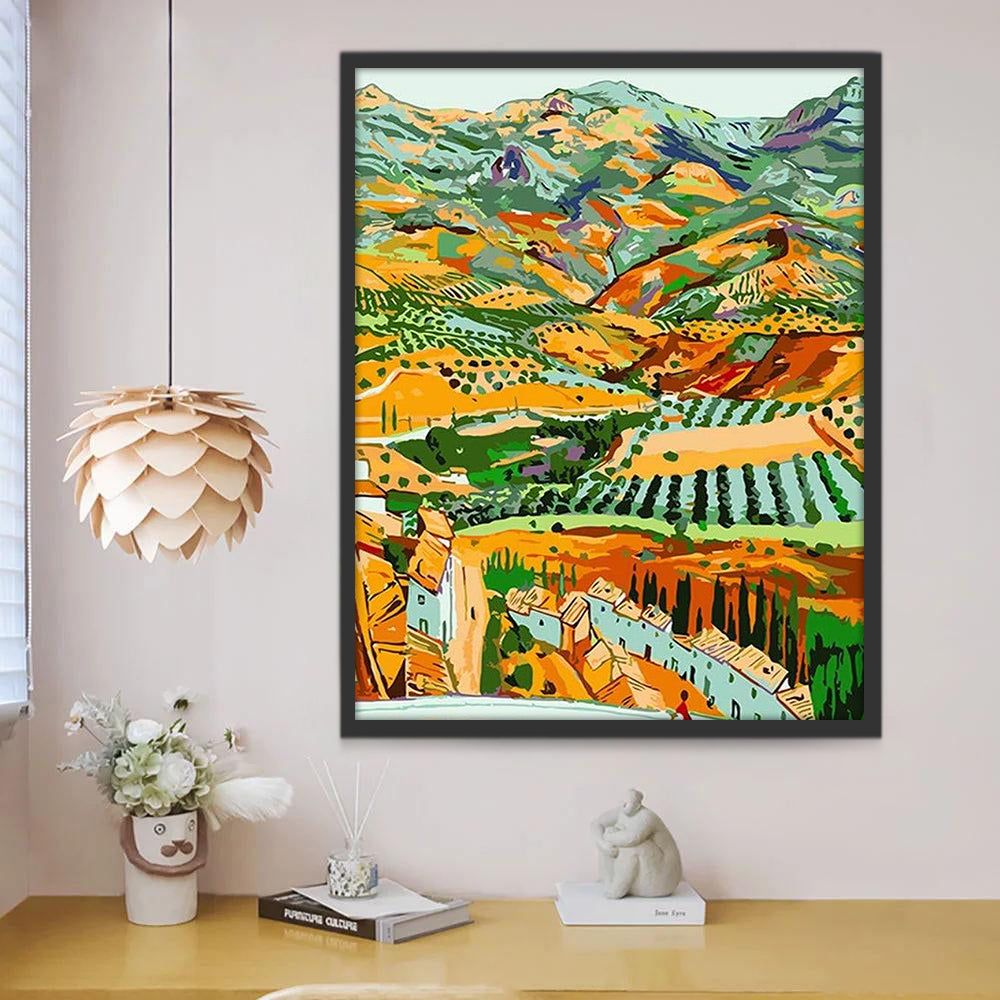 Dans la Vallée Peinture par Numéros