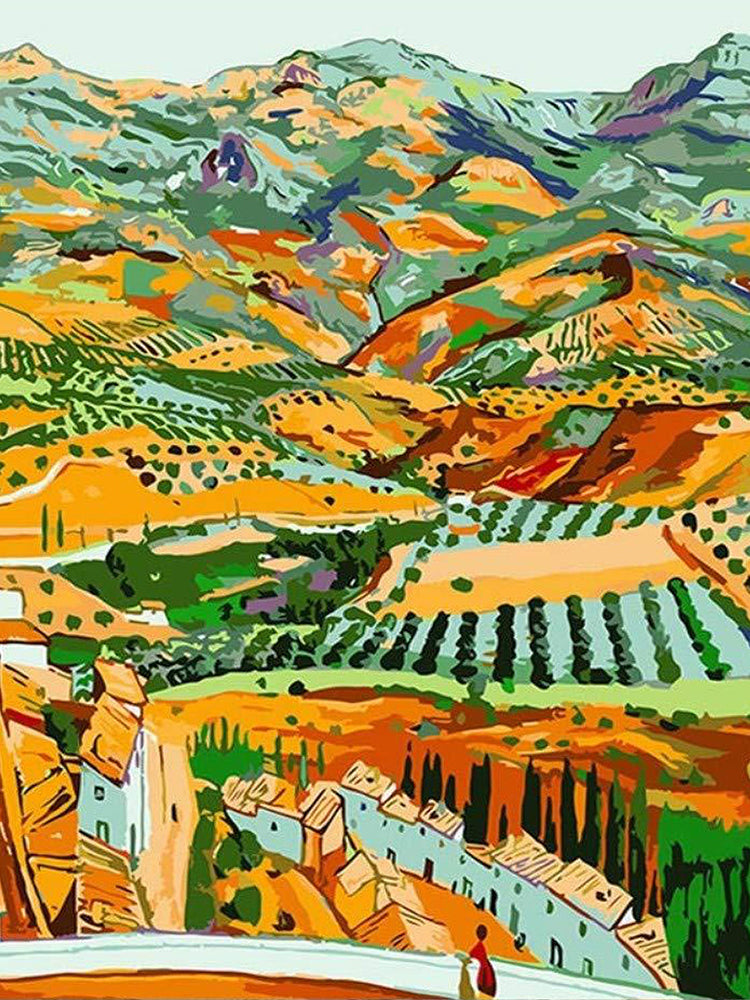 Dans la Vallée Peinture par Numéros