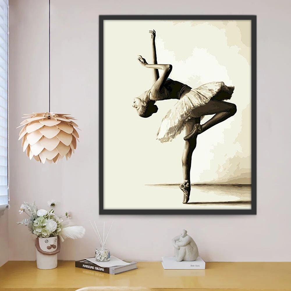 Danse de l'ombre Peinture par Numéros