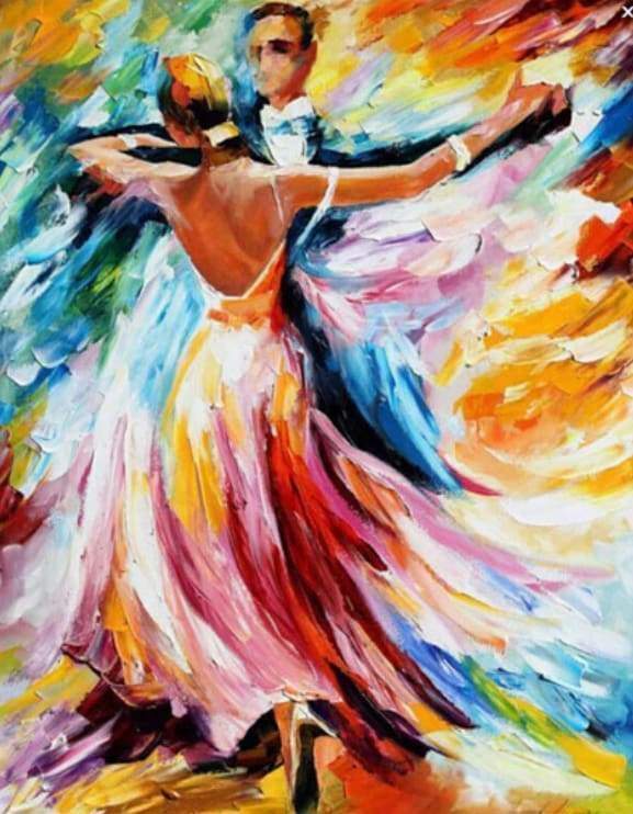 Danse Latine Peinture par Numéros