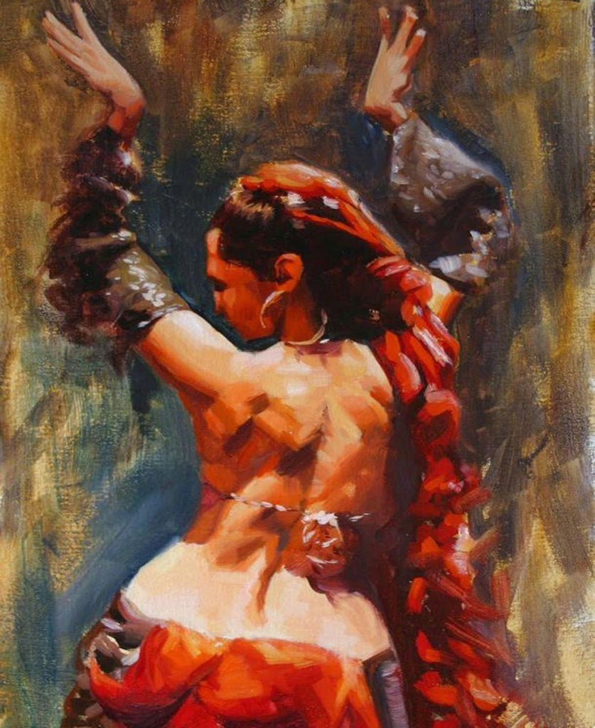 Danse orientale Peinture par Numéros