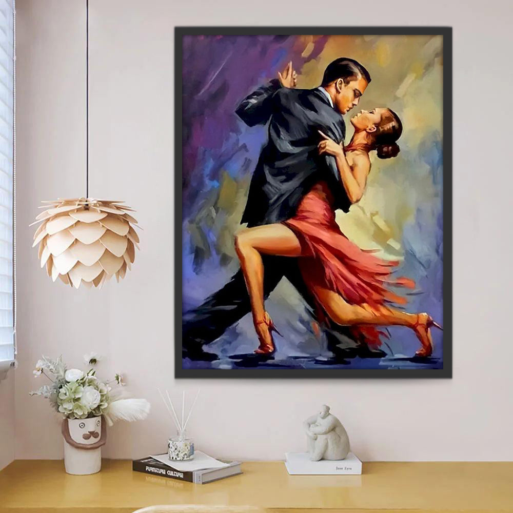 Danseurs de Tango Peinture par Numéros