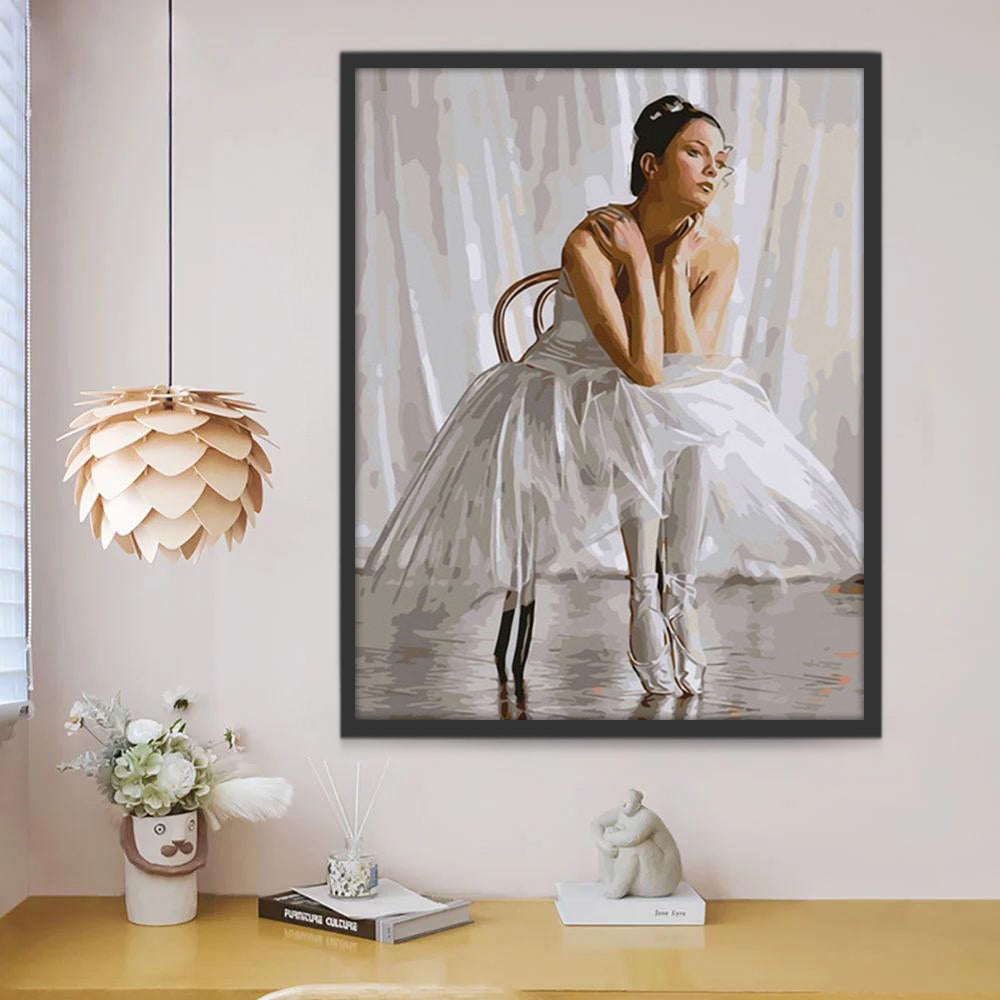 Danseuse Peinture par Numéros