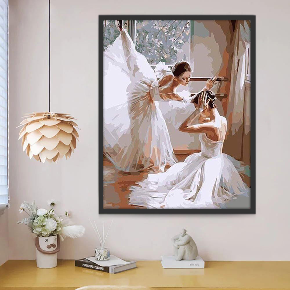 Danseuses de Ballet Peinture par Numéros