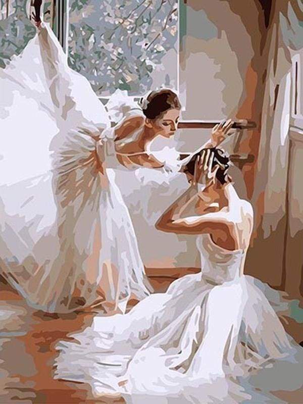 Danseuses de Ballet Peinture par Numéros