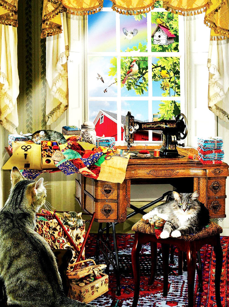 Deux Chats Dragon Li Peinture par Numéros