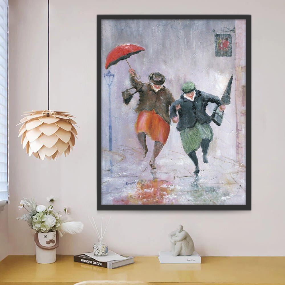 Deux Dames Peinture par Numéros