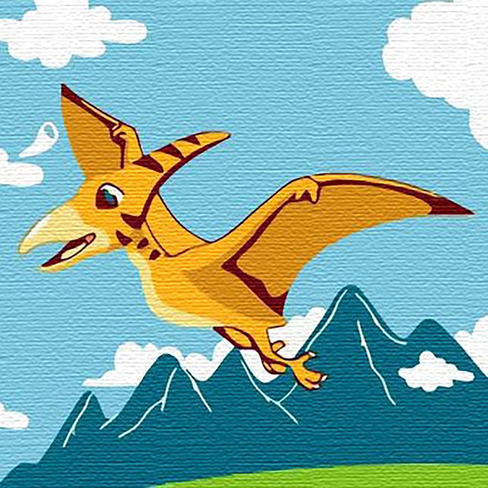 Dinosaure pour les Enfants Peinture par Numéros