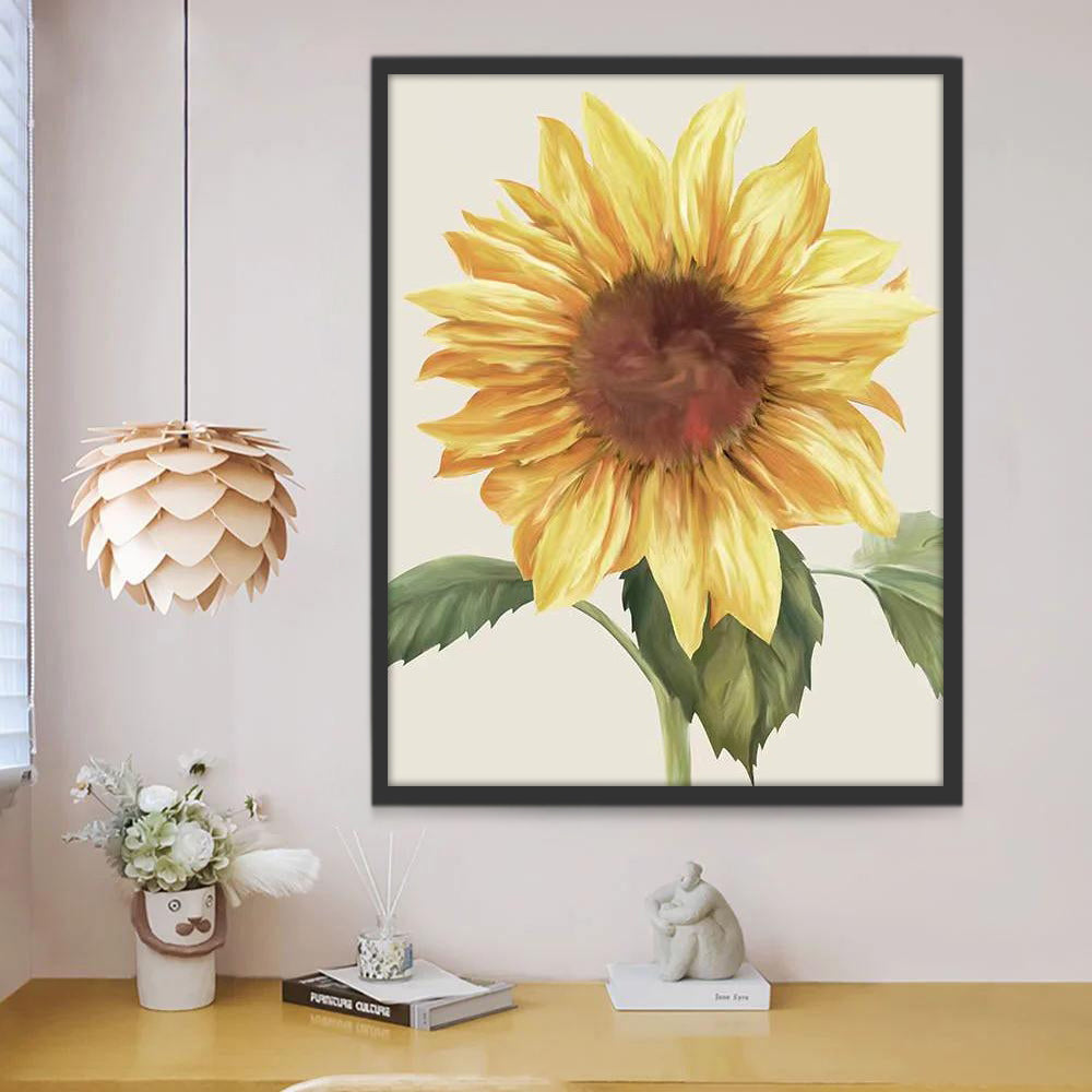 Doré Tournesol Peinture par Numéros
