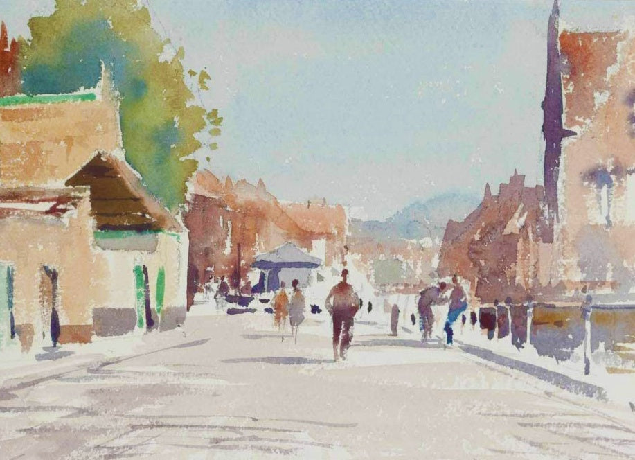 Edward Seago, Village Peinture par Numéros