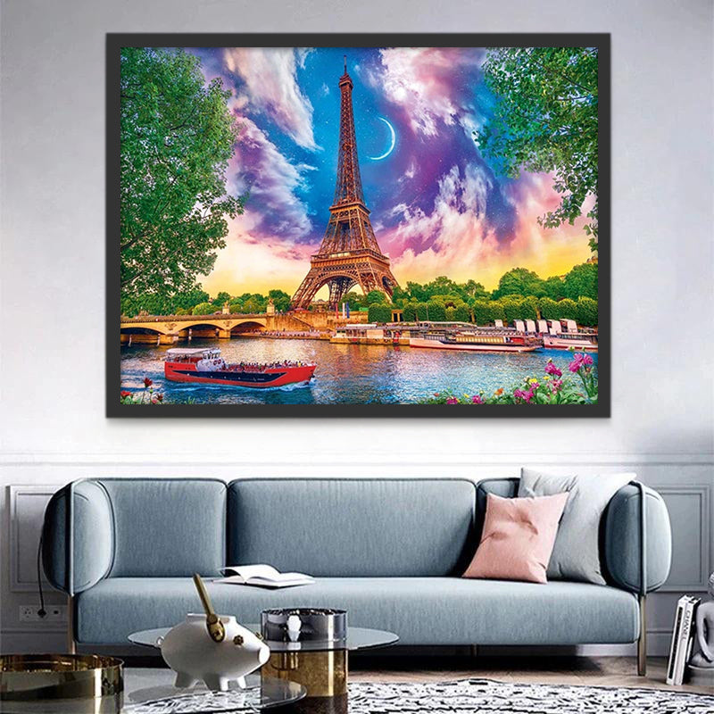 Eiffel Fantastique Peinture par Numéros