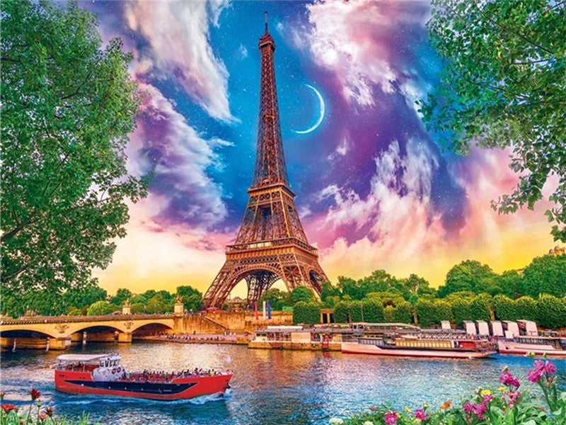 Eiffel Fantastique Peinture par Numéros