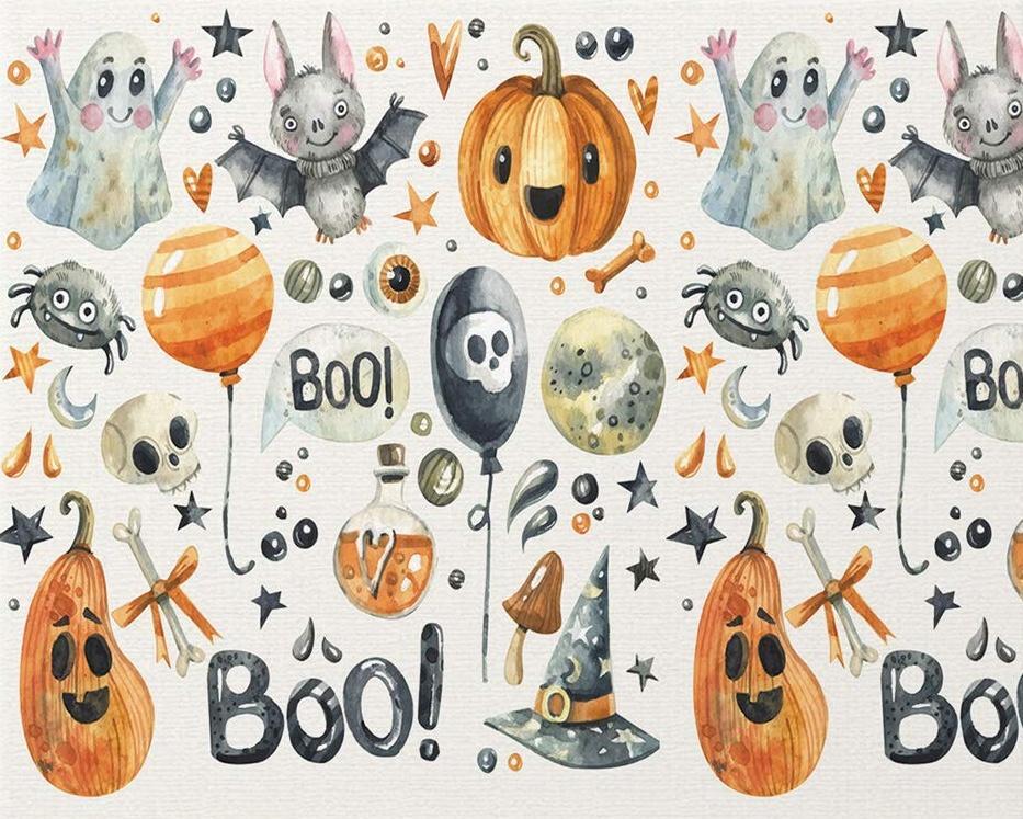 Éléments d’Halloween Peinture par Numéros