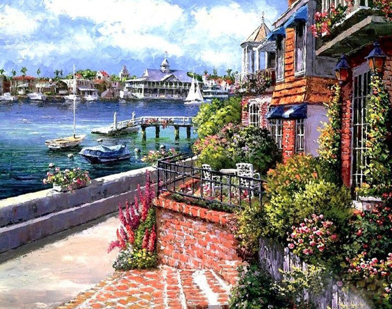 Été Peinture par Numéros