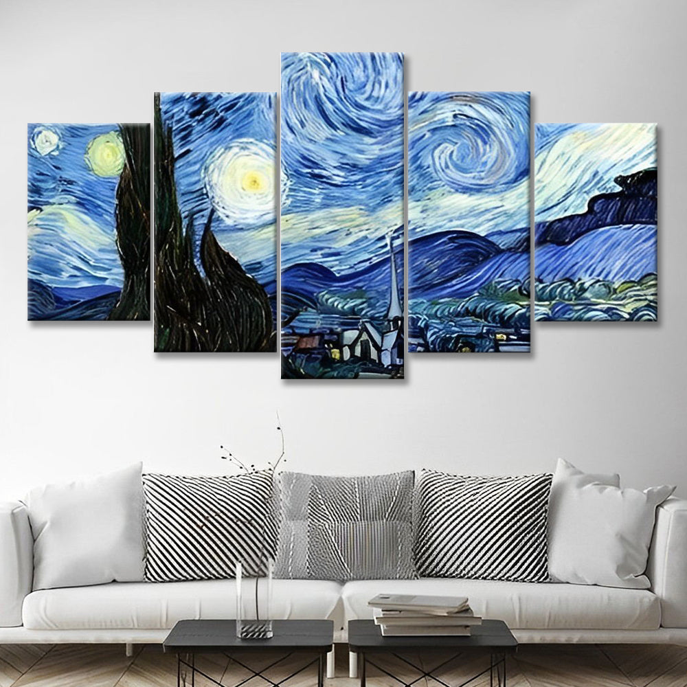 Etoiles 5 Partie Peinture par Numéros