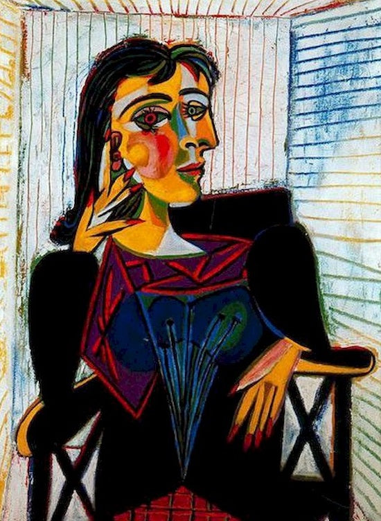 Femme Art Abstrait Peinture par Numéros