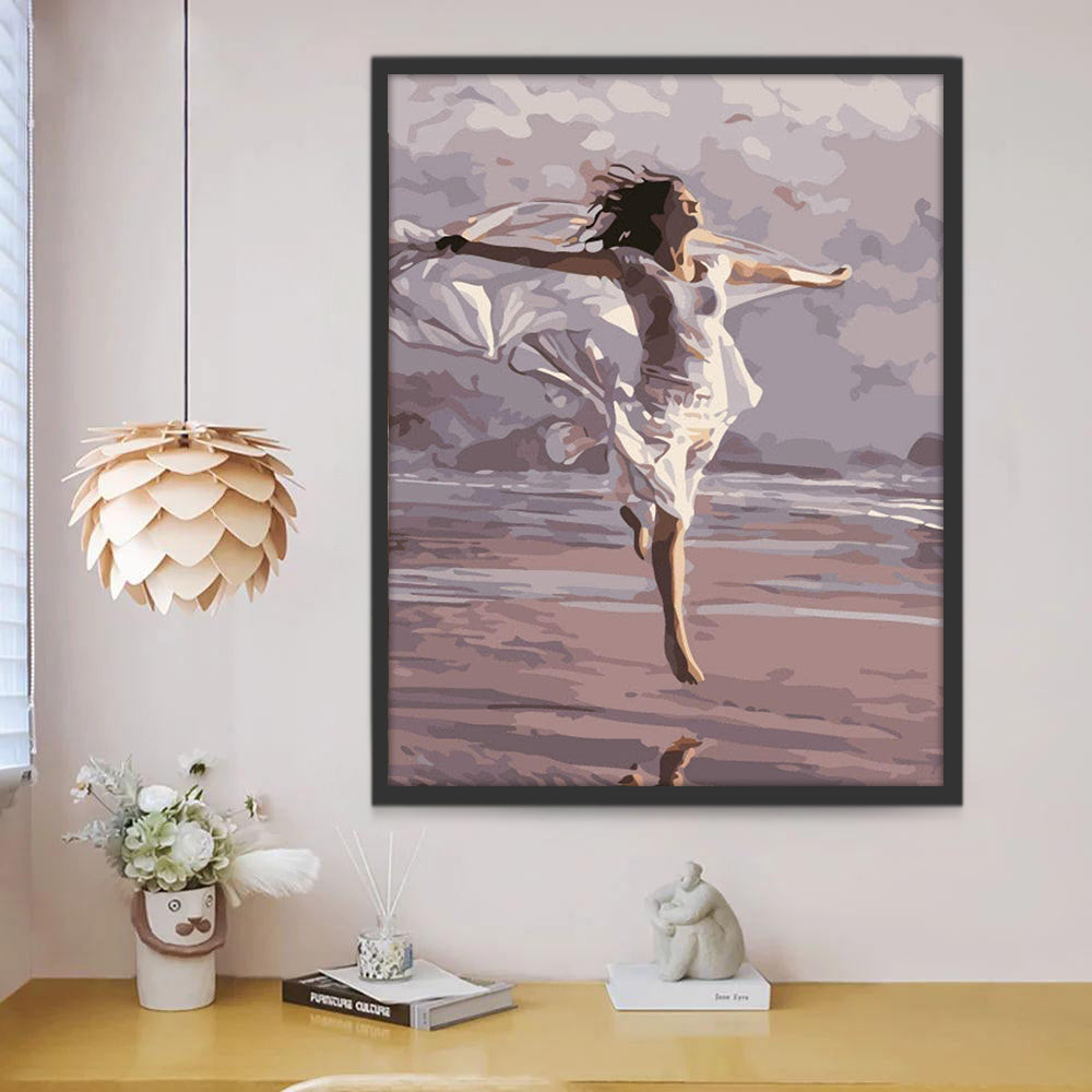 Femme Franche Peinture par Numéros