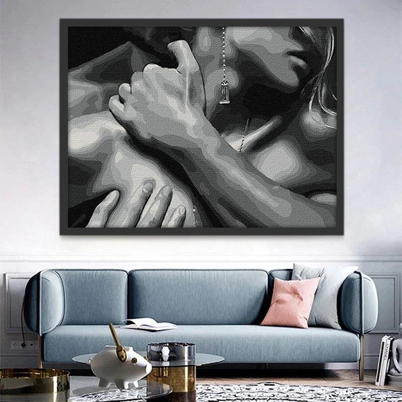 Femme Nue Peinture par Numéros