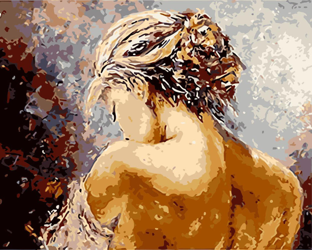 Femme Peinture par Numéros