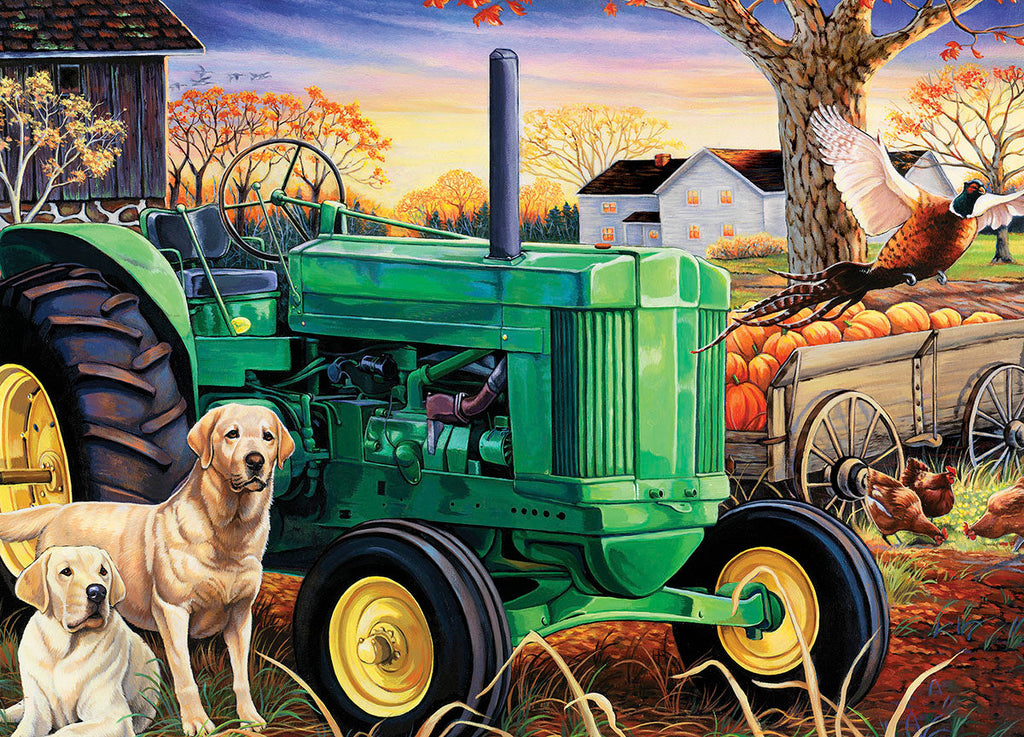 Ferme et Tracteur Peinture par Numéros