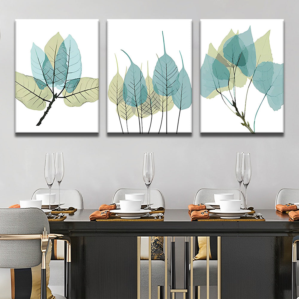 Feuilles 3 Partie Peinture par Numéros