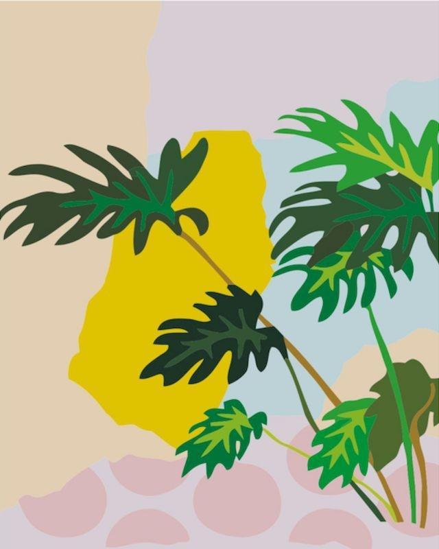 Feuilles Enfants Peinture par Numéros