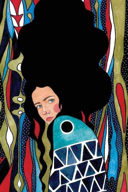 Fille Abstraite Peinture par Numéros