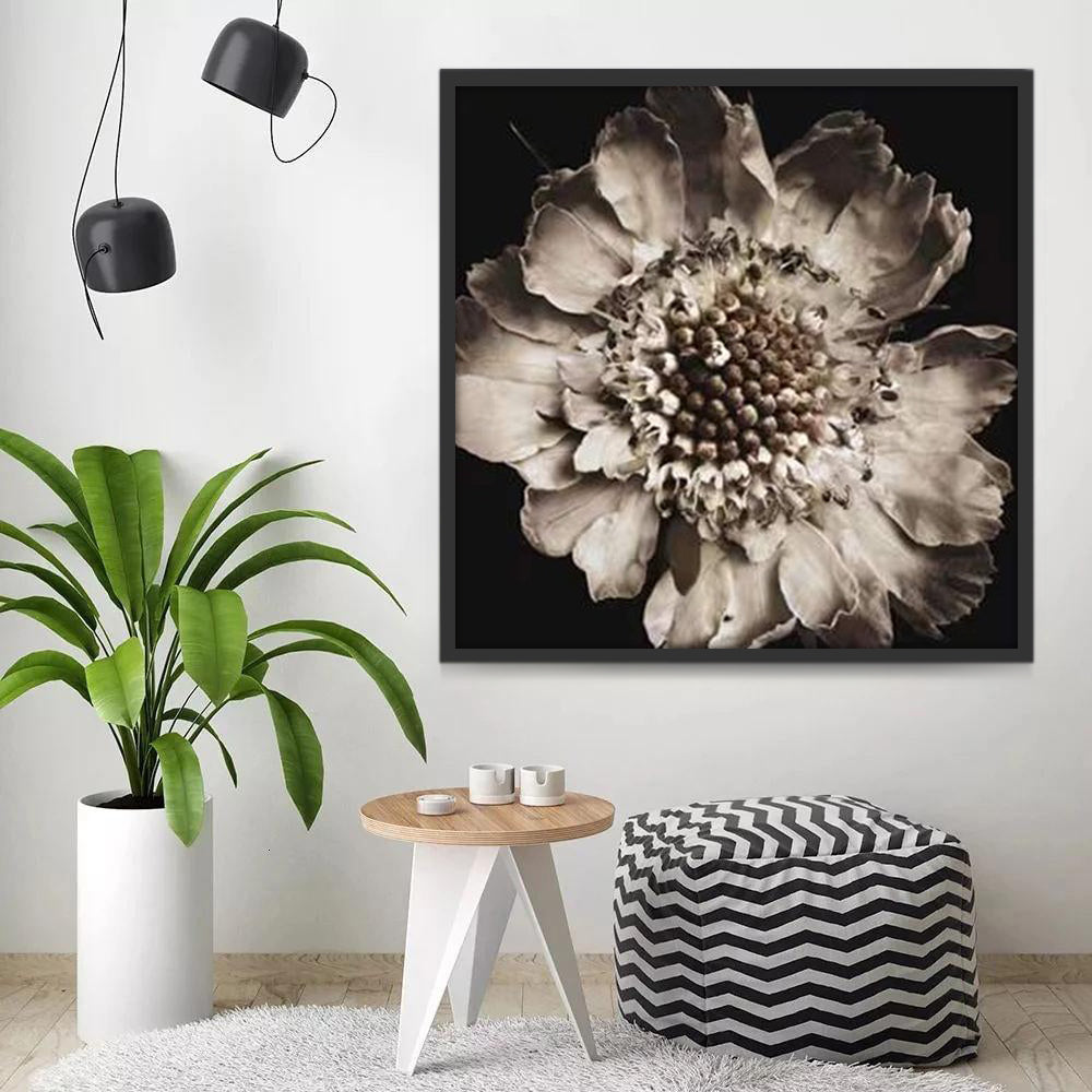 Fleur Brûlée Peinture par Numéros