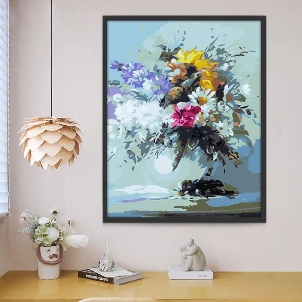Fleur Fantastique Peinture par Numéros