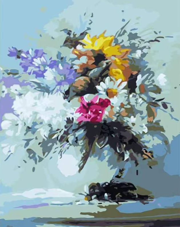 Fleur Fantastique Peinture par Numéros
