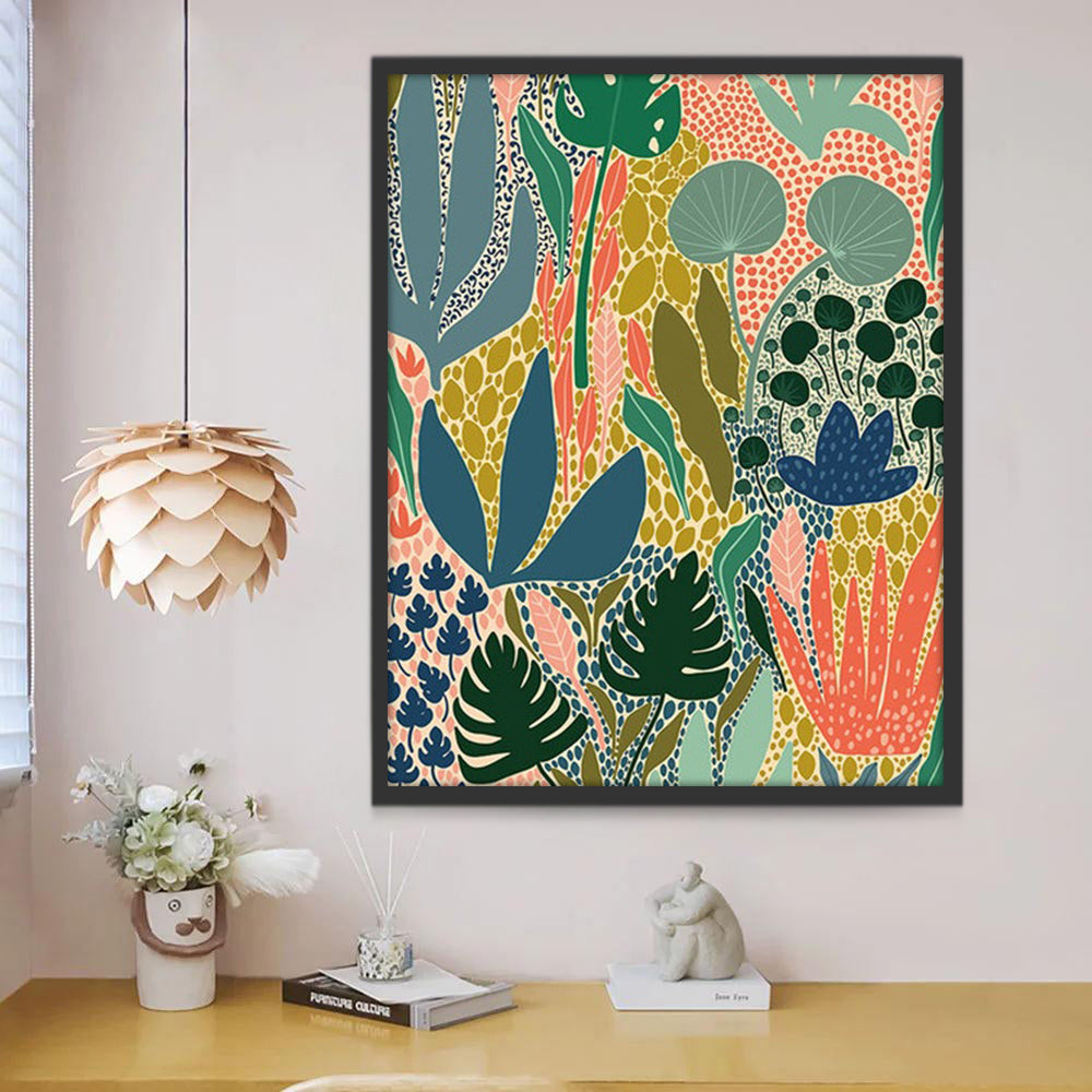 Fleurs Artistiques Peinture par Numéros