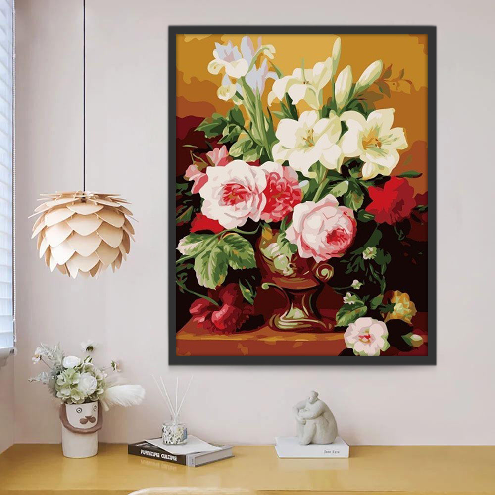 Fleurs Peinture par Numéros