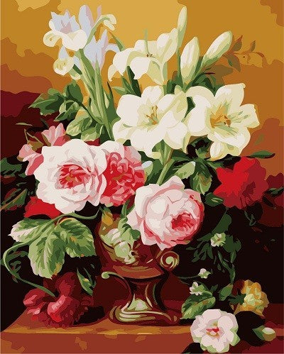 Fleurs Peinture par Numéros