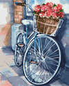 Kit Peinture Par Numéros Adulte - Toile Fleurs Avec Peintures Et Pinceaux - Activité DIY Relaxante - Déco Murale - 4