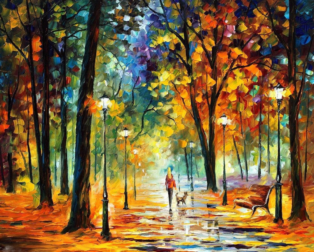 Forêt Coloré Peinture par Numéros