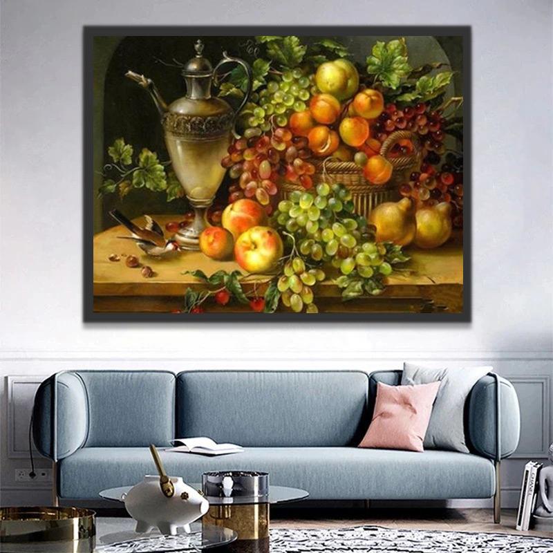 Fruits Elégants Peinture par Numéros
