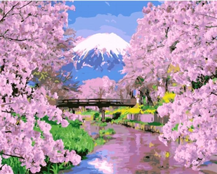 Fuji Peinture par Numéros
