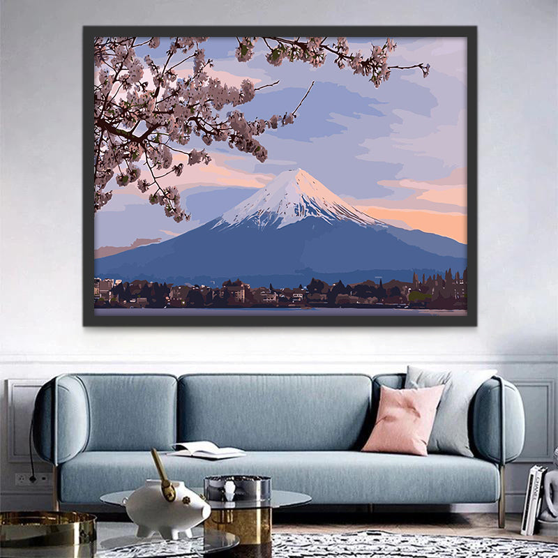 Fuji Peinture par Numéros