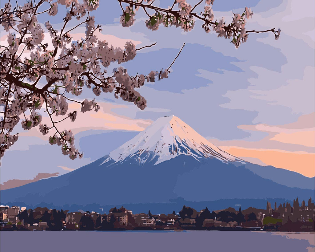Fuji Peinture par Numéros