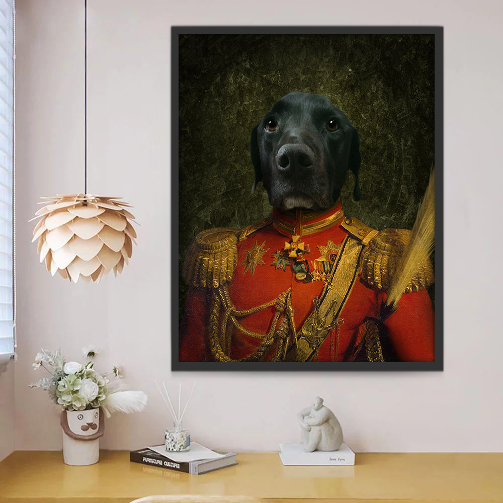Général Braque Allemand Peinture par Numéros