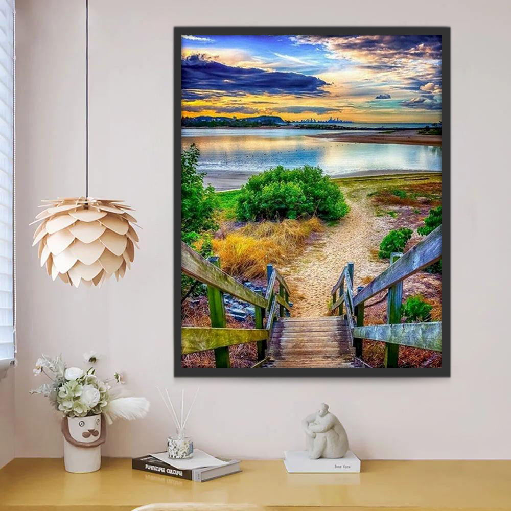 Gerroa Peinture par Numéros