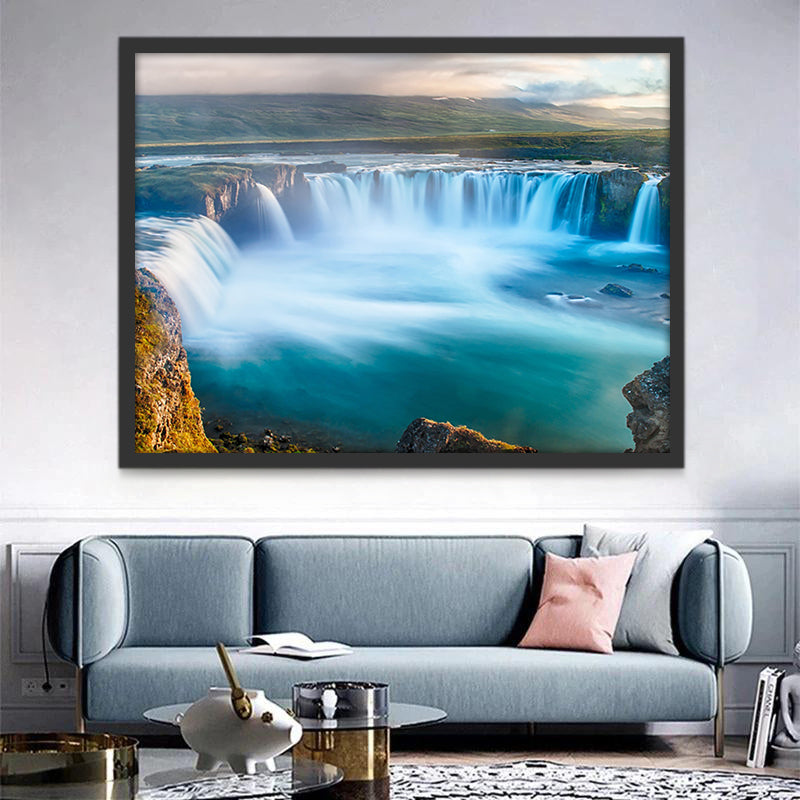 Goðafoss Peinture par Numéros